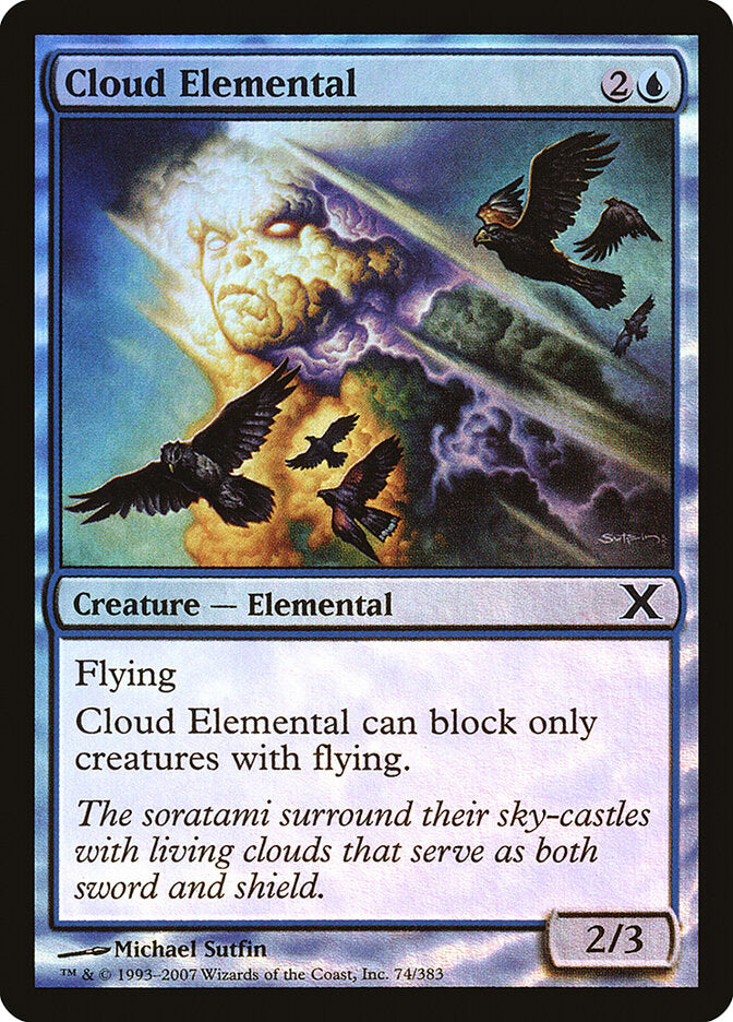 Cloud Elemental (74) - Tenth Edition (10E)