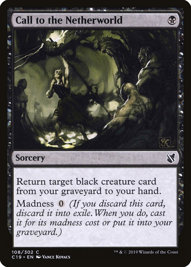 Call to the Netherworld (108) - Commander 2019 (C19)