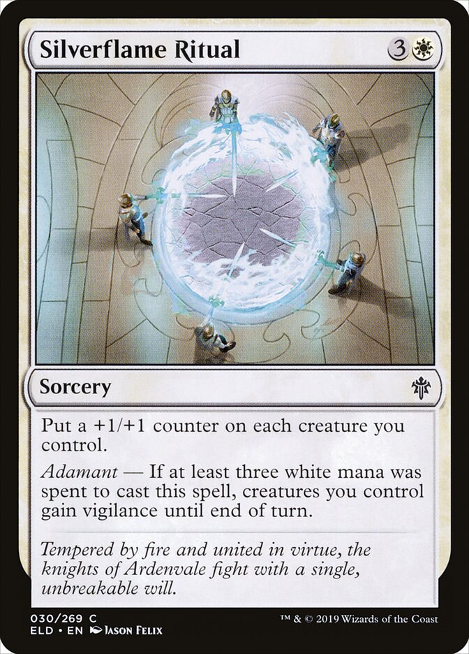 Silverflame Ritual (30) - Throne of Eldraine (ELD)