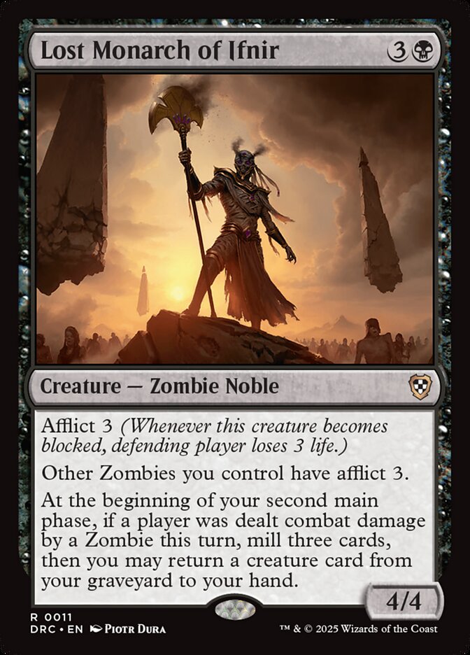 Lost Monarch of Ifnir - Aetherdrift Commander (DRC)