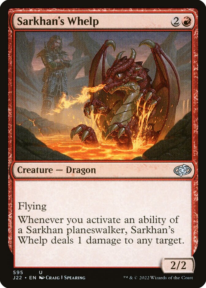 Sarkhan's Whelp (595) - Jumpstart 2022 (J22)
