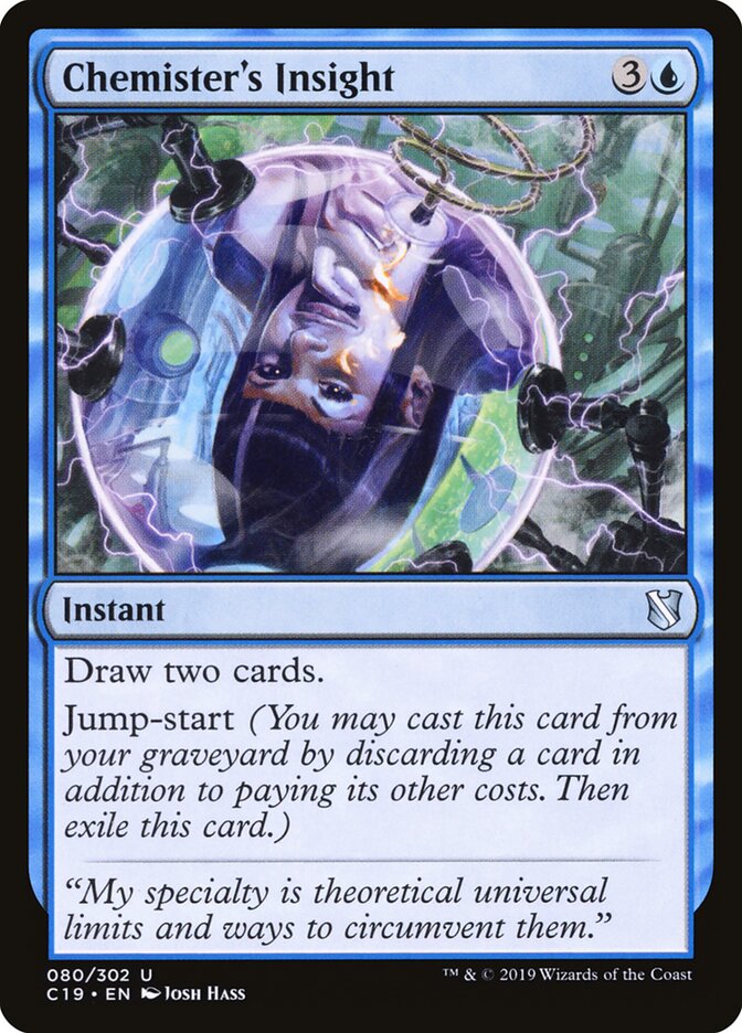 Chemister's Insight (80) - Commander 2019 (C19)