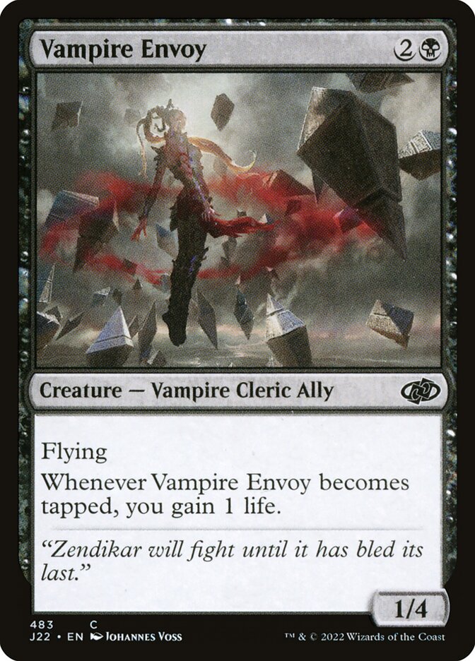 Vampire Envoy (483) - Jumpstart 2022 (J22)