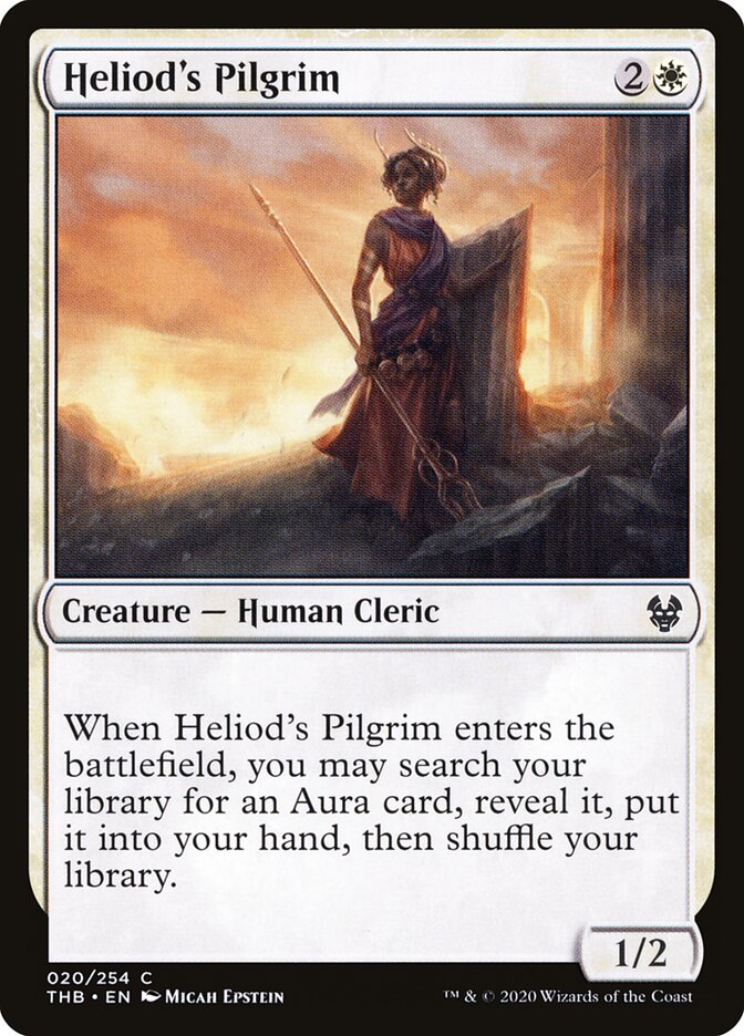 Heliod's Pilgrim (20) - Theros Beyond Death (THB)