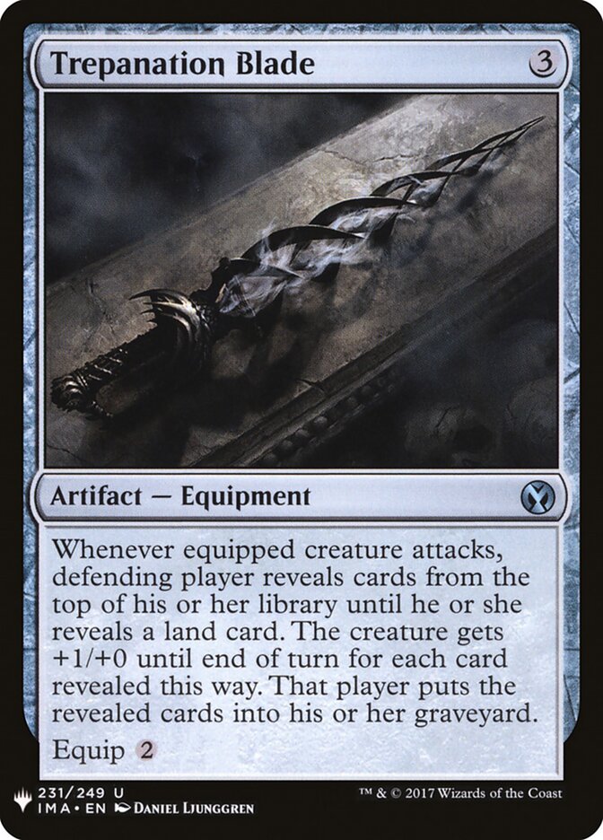Trepanation Blade (IMA-231) - The List (PLST)
