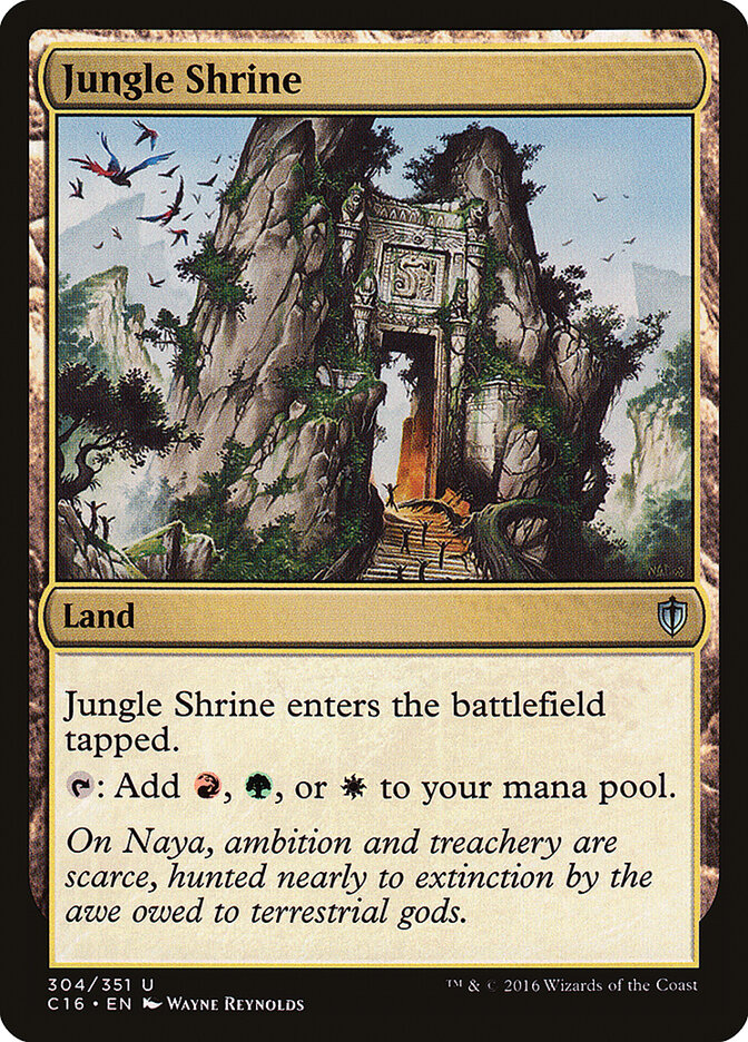Jungle Shrine (304) - Commander 2016 (C16)