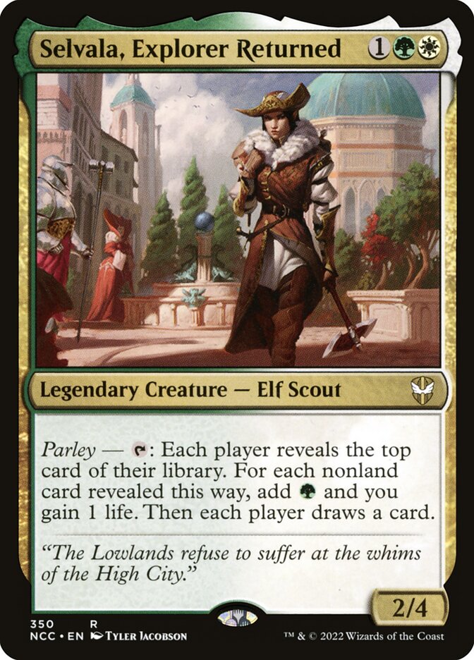 Selvala, Explorer Returned (350) - New Capenna Commander (NCC)