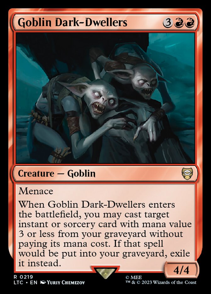 Goblin Dark-Dwellers (219) - Tales of Middle-earth Commander (LTC)