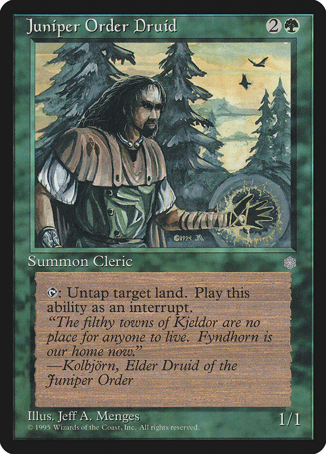 Juniper Order Druid (251) - Ice Age (ICE)