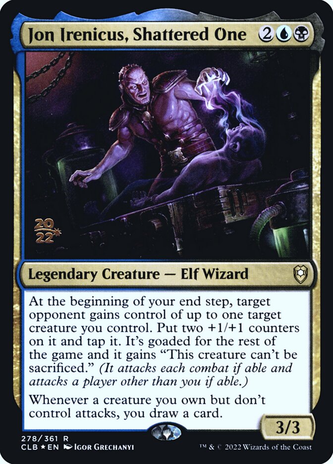 Jon Irenicus, Shattered One (278s) - Battle for Baldur's Gate Promos (PCLB)