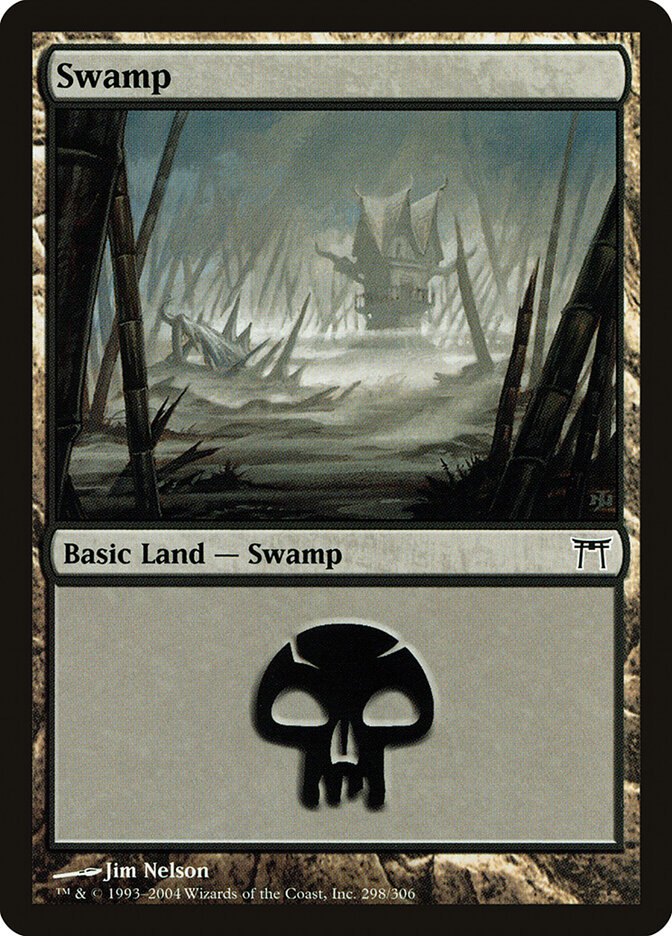 Swamp (298) - Champions of Kamigawa (CHK)