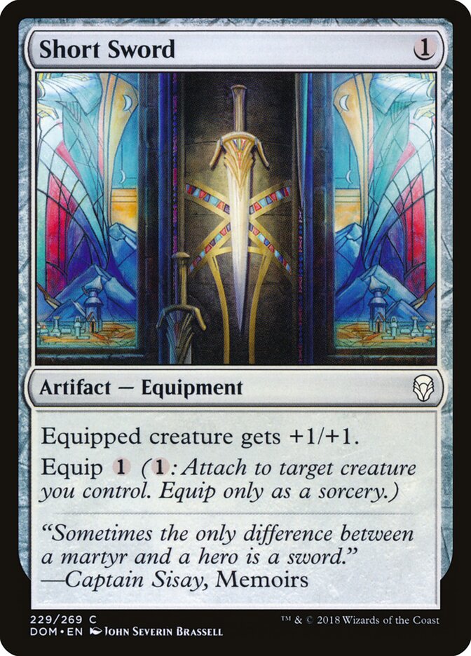 Short Sword (229) - Dominaria (DOM)