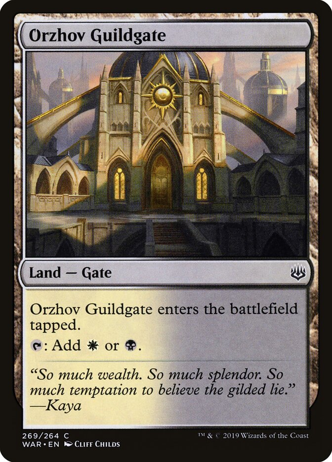 Orzhov Guildgate (269) - War of the Spark (WAR)
