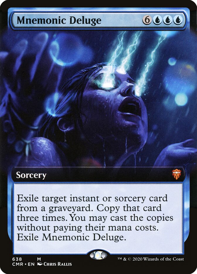 Mnemonic Deluge (638) - Commander Legends (CMR)