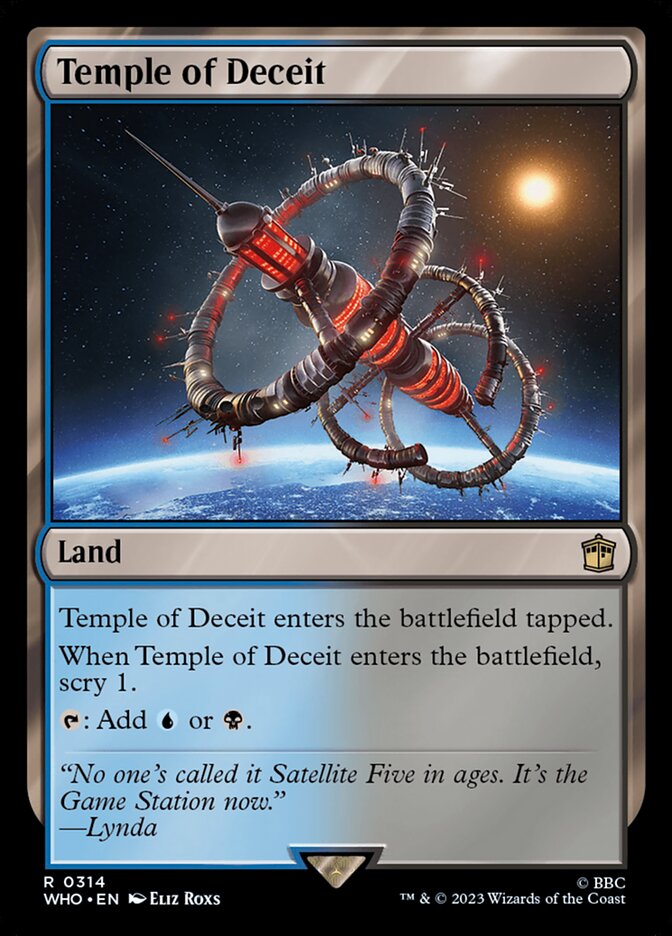 Temple of Deceit (314) - Doctor Who (WHO)