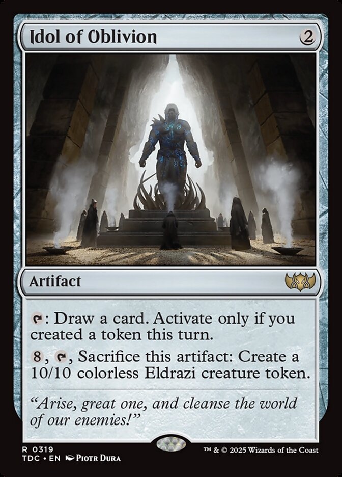 Idol of Oblivion (319) - Tarkir: Dragonstorm Commander (TDC)