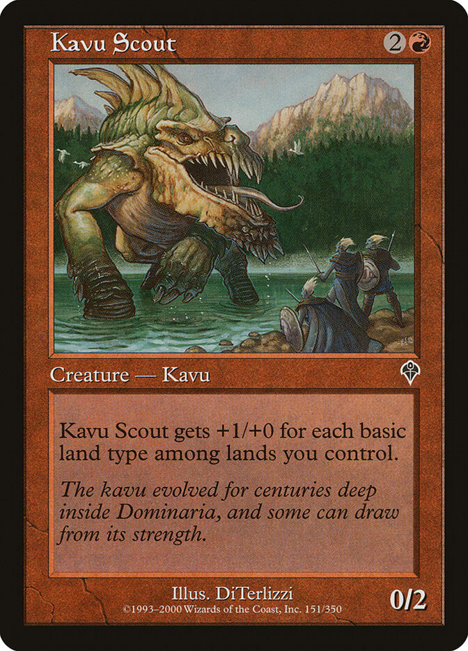 Kavu Scout (151) - Invasion (INV)