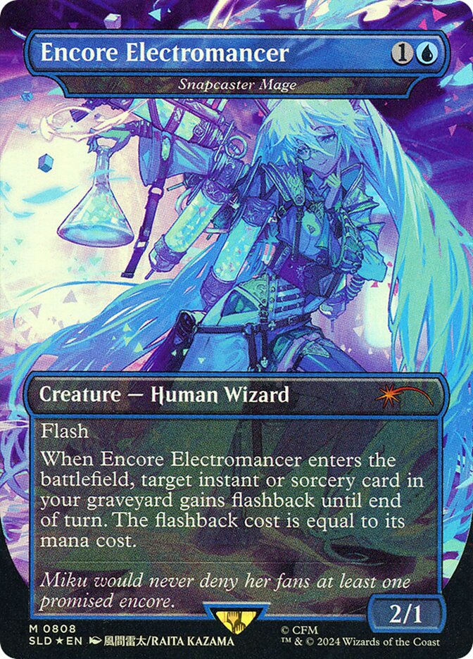 Encore Electromancer - Snapcaster Mage (808) - Secret Lair Drop (SLD)