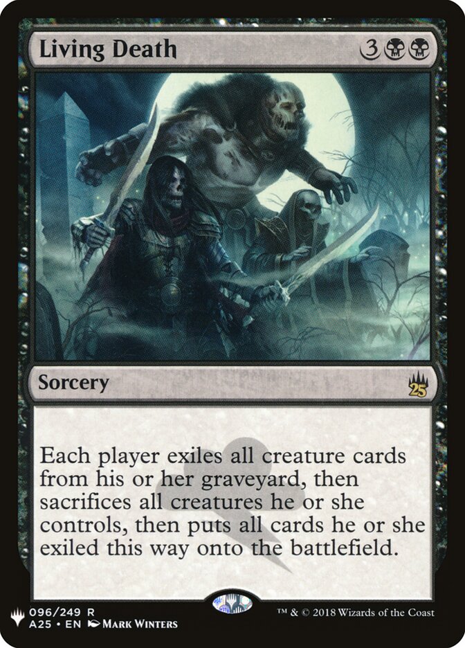 Living Death (A25-96) - The List (PLST)