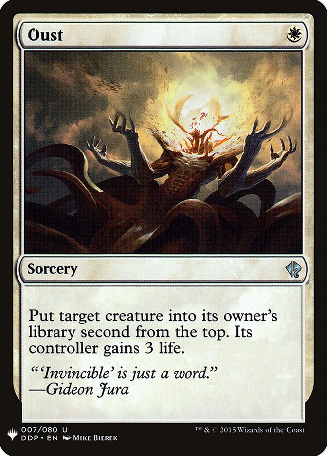 Oust (DDP-7) - The List (PLST)