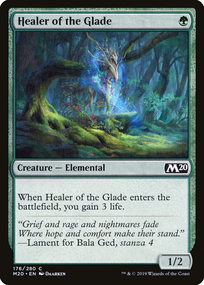 Healer of the Glade (176) - Core Set 2020 (M20)