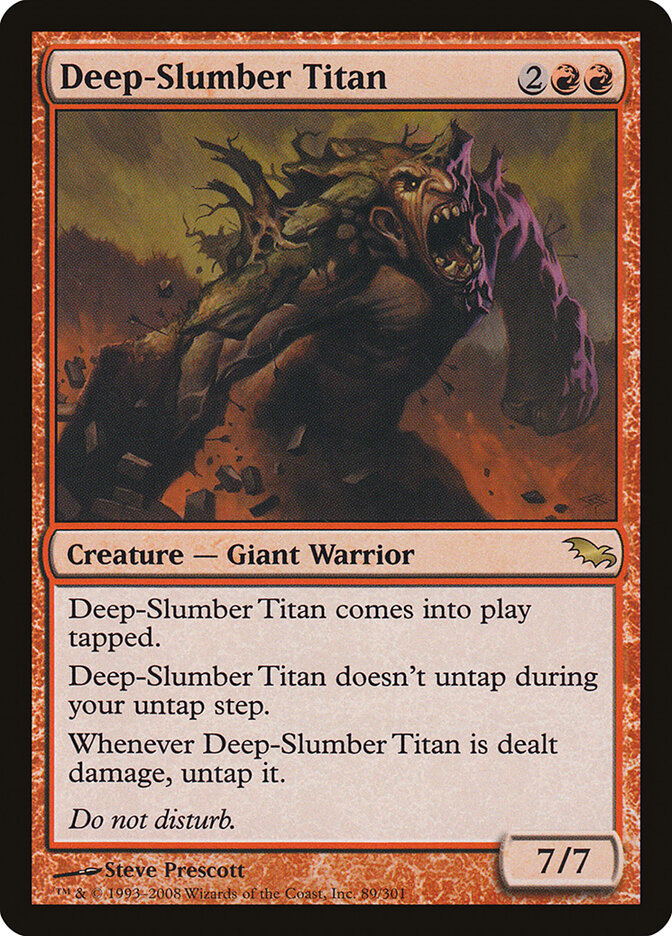 Deep-Slumber Titan (89) - Shadowmoor (SHM)