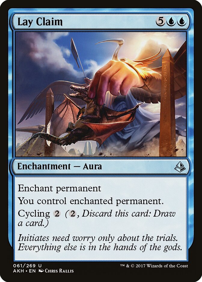 Lay Claim (61) - Amonkhet (AKH)