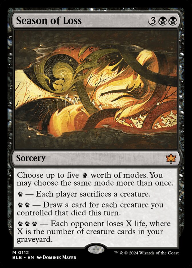 Season of Loss (112) - Bloomburrow (BLB)