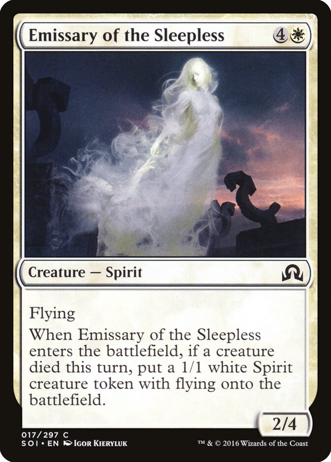 Emissary of the Sleepless (17) - Shadows over Innistrad (SOI)
