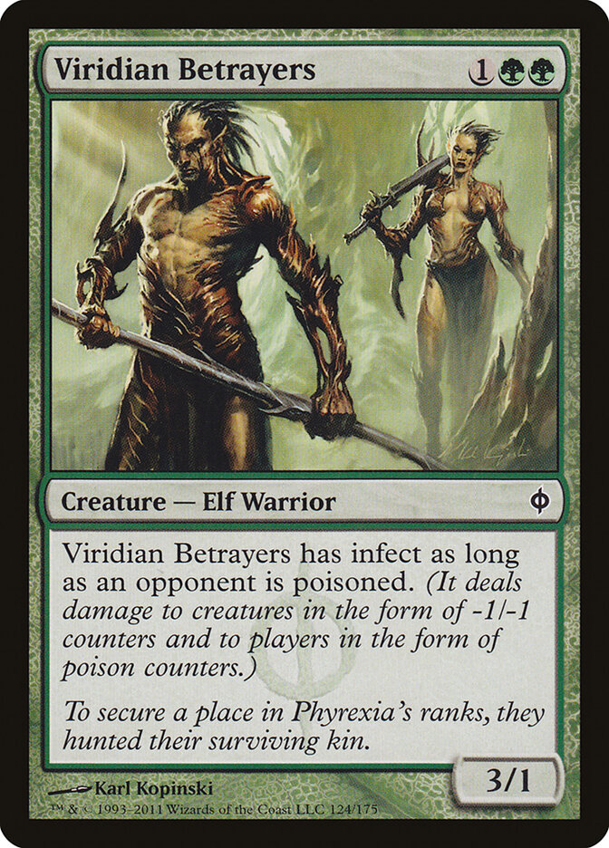 Viridian Betrayers (124) - New Phyrexia (NPH)