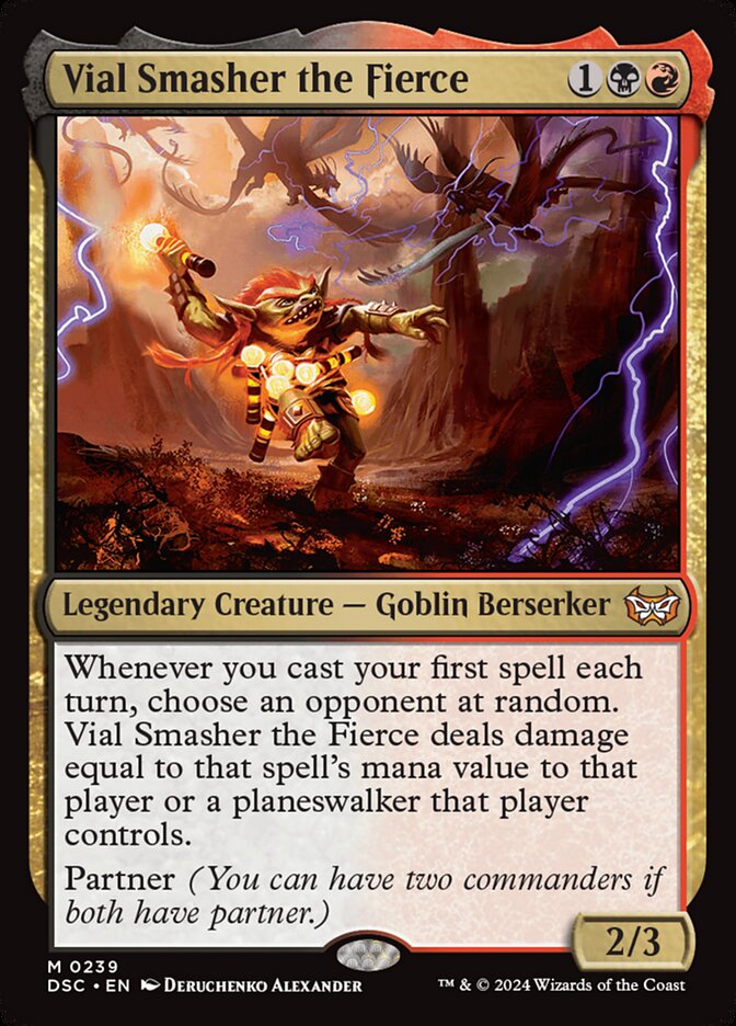 Vial Smasher the Fierce (239) - Duskmourn: House of Horror Commander (DSC)