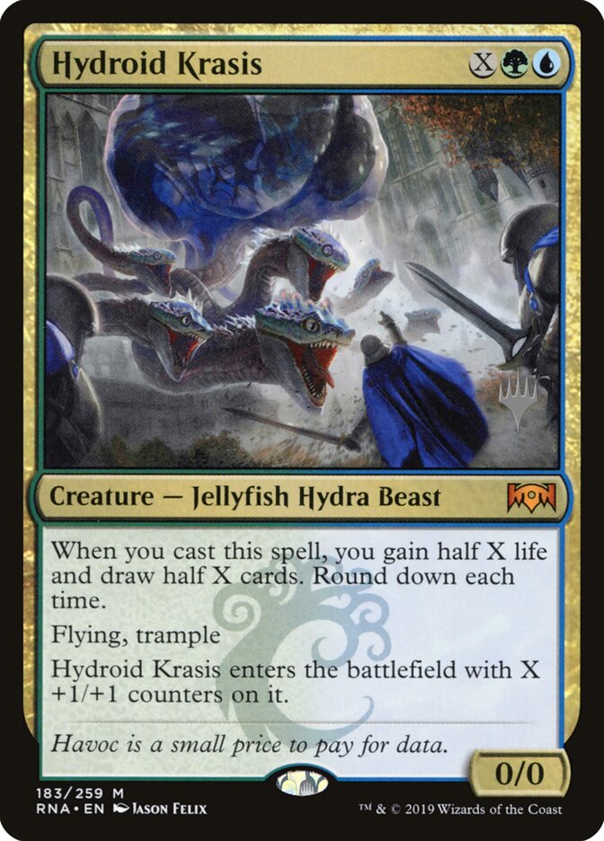 Hydroid Krasis (183p) - Ravnica Allegiance Promos (PRNA)