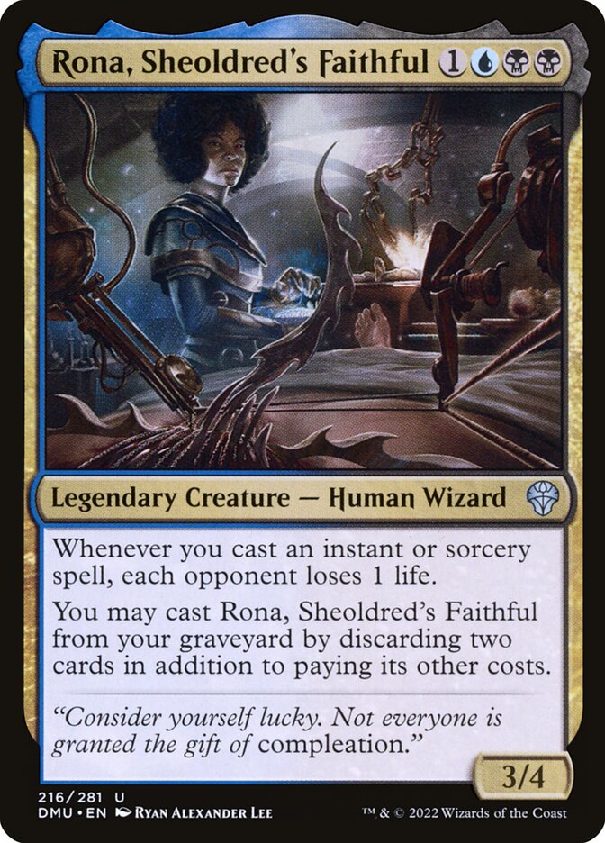 Rona, Sheoldred's Faithful (216) - Dominaria United (DMU)