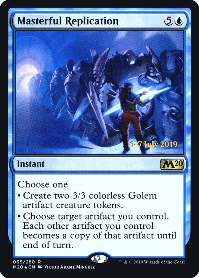 Masterful Replication (65s) - Core Set 2020 Promos (PM20)