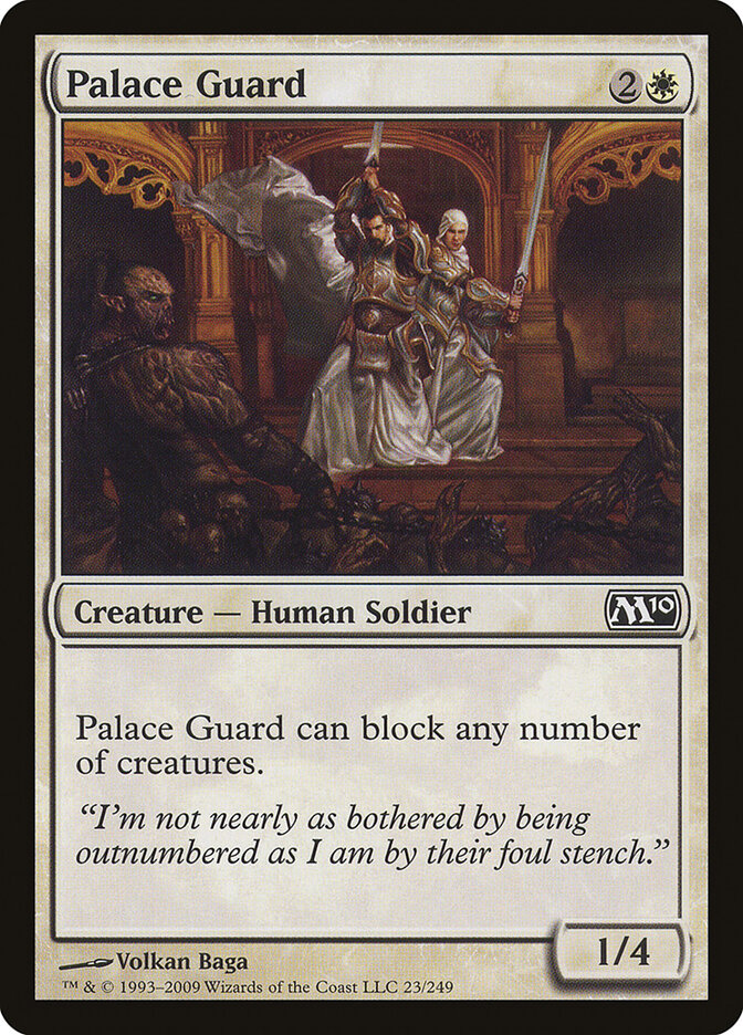 Palace Guard (23) - Magic 2010 (M10)