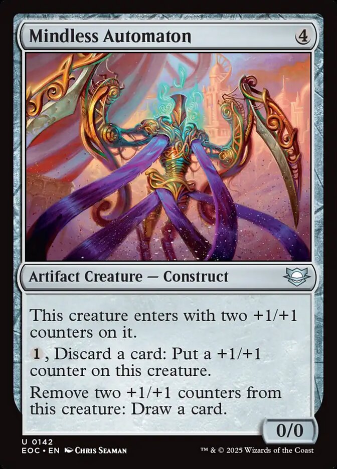 Mindless Automaton (142) - Edge of Eternities Commander (EOC)