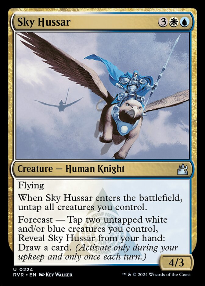Sky Hussar (224) - Ravnica Remastered (RVR)