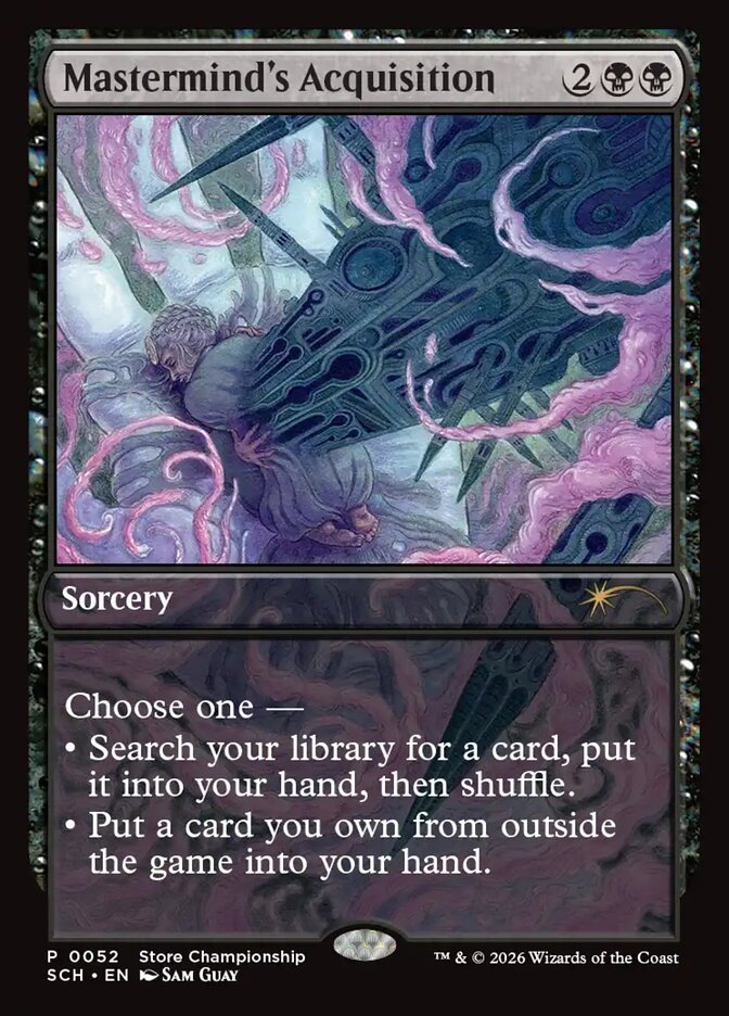 Mastermind's Acquisition (52) - Store Championships (SCH)