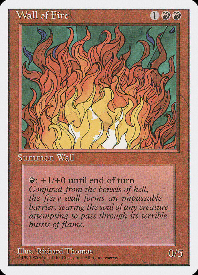 Wall of Fire (230) - Fourth Edition (4ED)