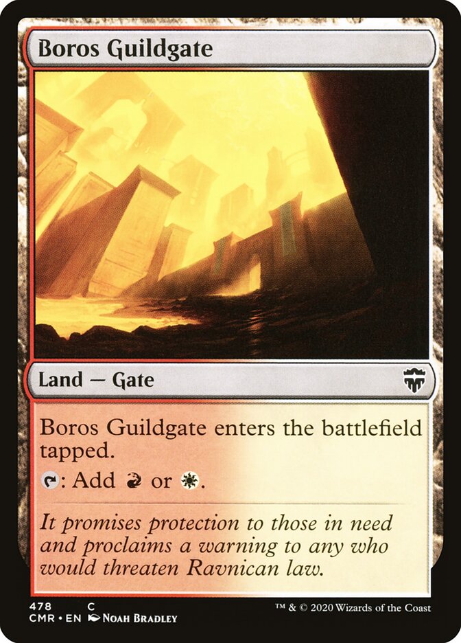 Boros Guildgate (478) - Commander Legends (CMR)