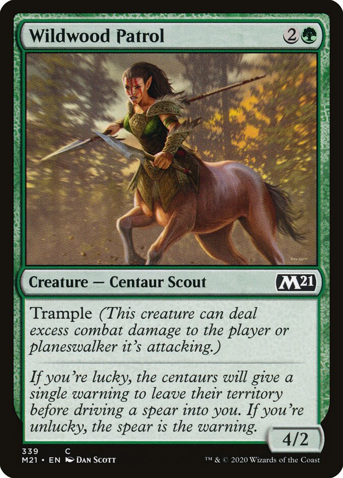 Wildwood Patrol (339) - Core Set 2021 (M21)