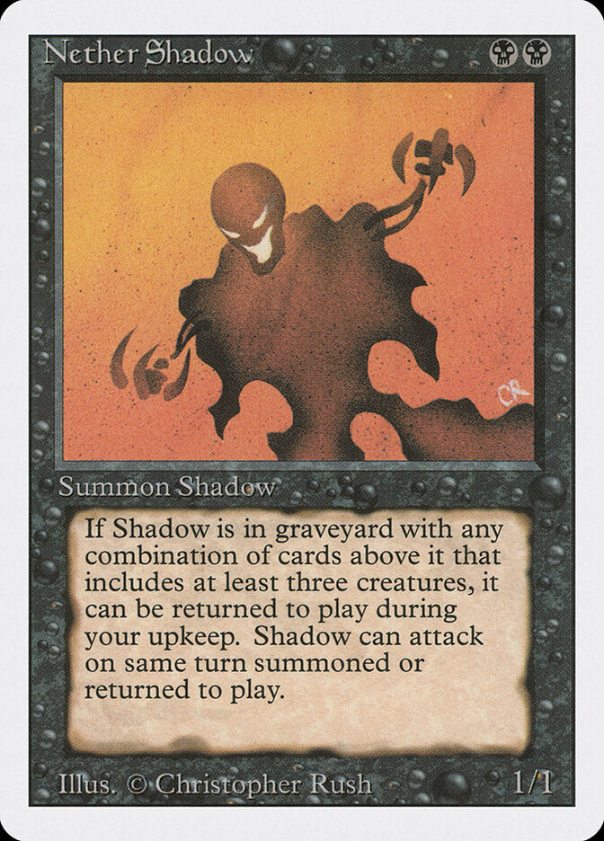 Nether Shadow (118) - Revised Edition (3ED)