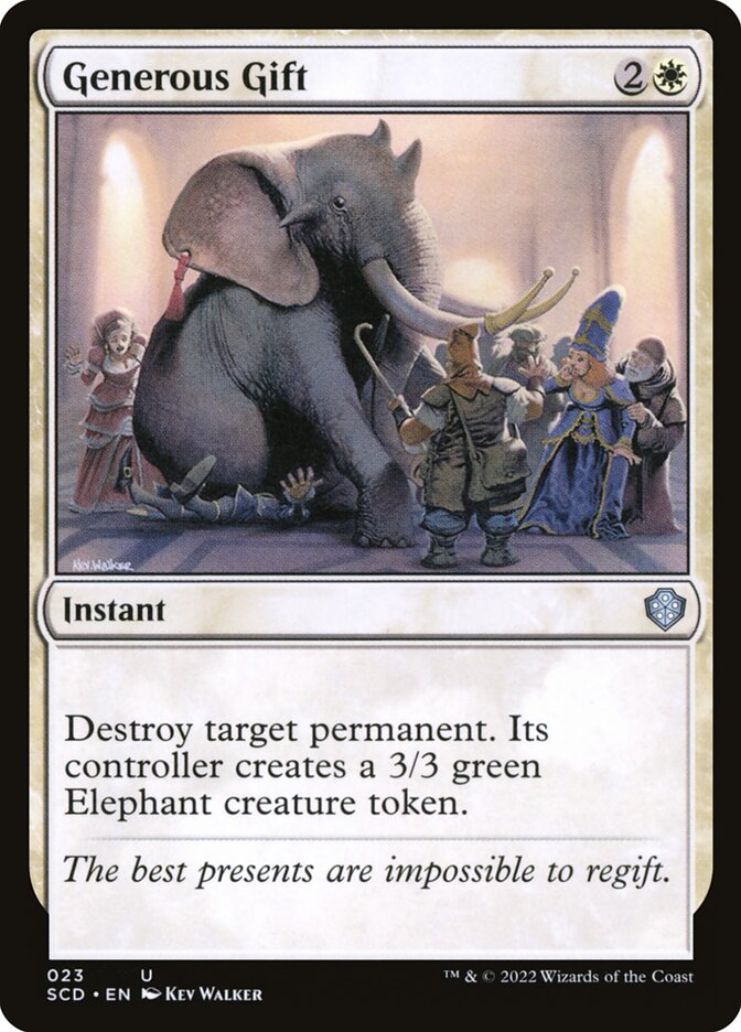 Generous Gift (23) - Starter Commander Decks (SCD)