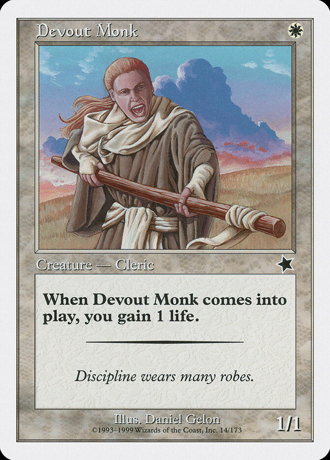 Devout Monk (14) - Starter 1999 (S99)