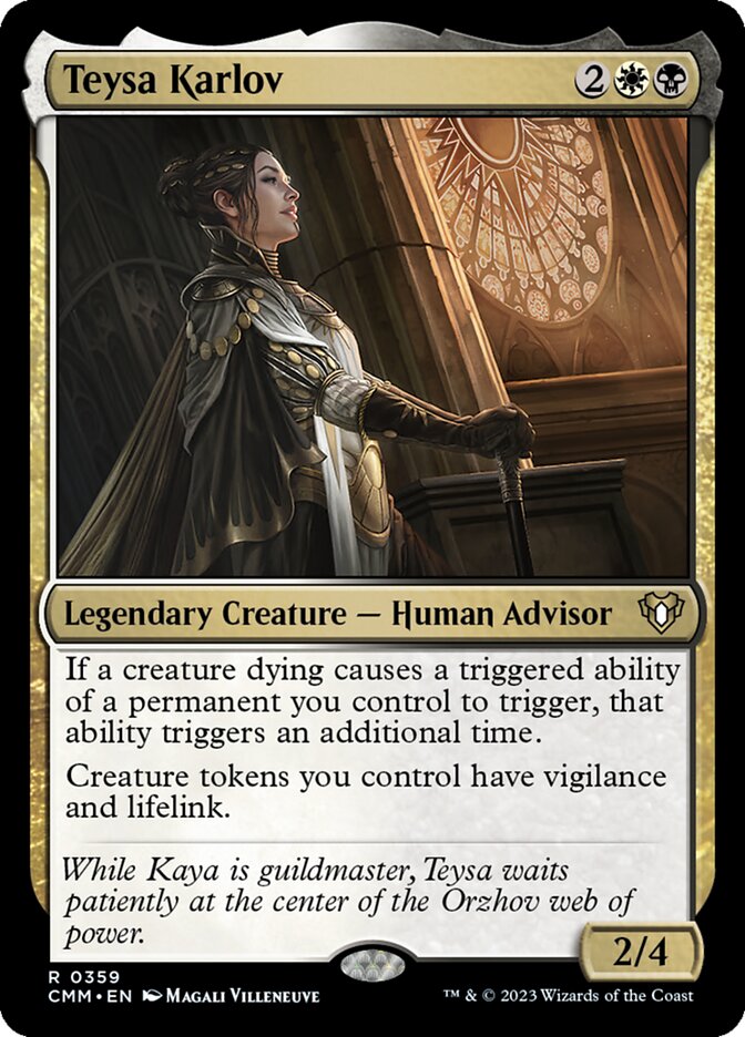 Teysa Karlov (359) - Commander Masters (CMM)