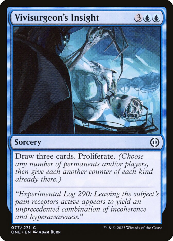 Vivisurgeon's Insight (77) - Phyrexia: All Will Be One (ONE)