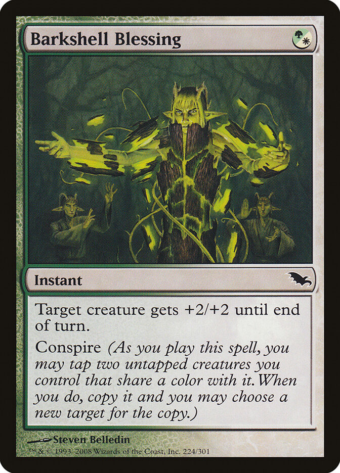 Barkshell Blessing (224) - Shadowmoor (SHM)