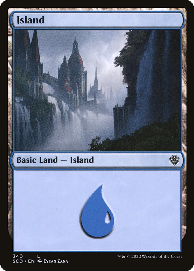 Island (340) - Starter Commander Decks (SCD)