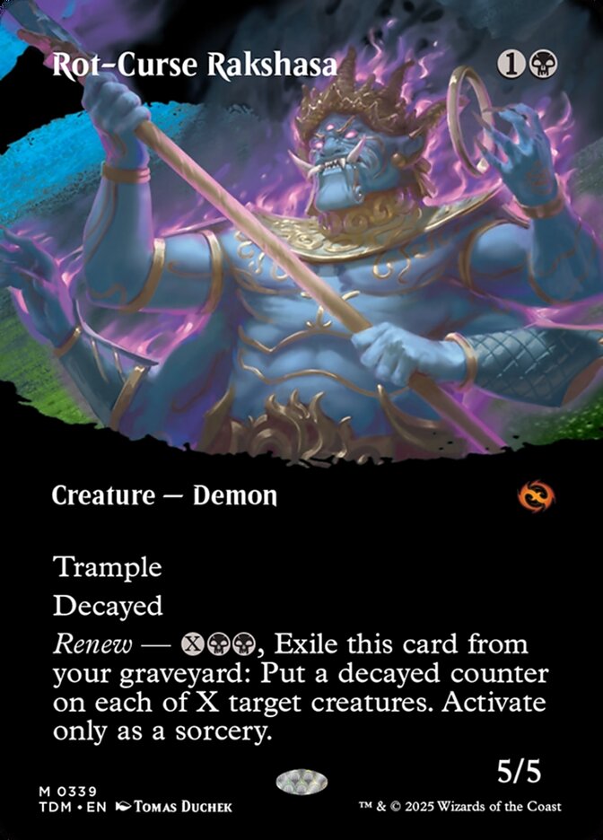 Rot-Curse Rakshasa (339) - Tarkir: Dragonstorm (TDM)