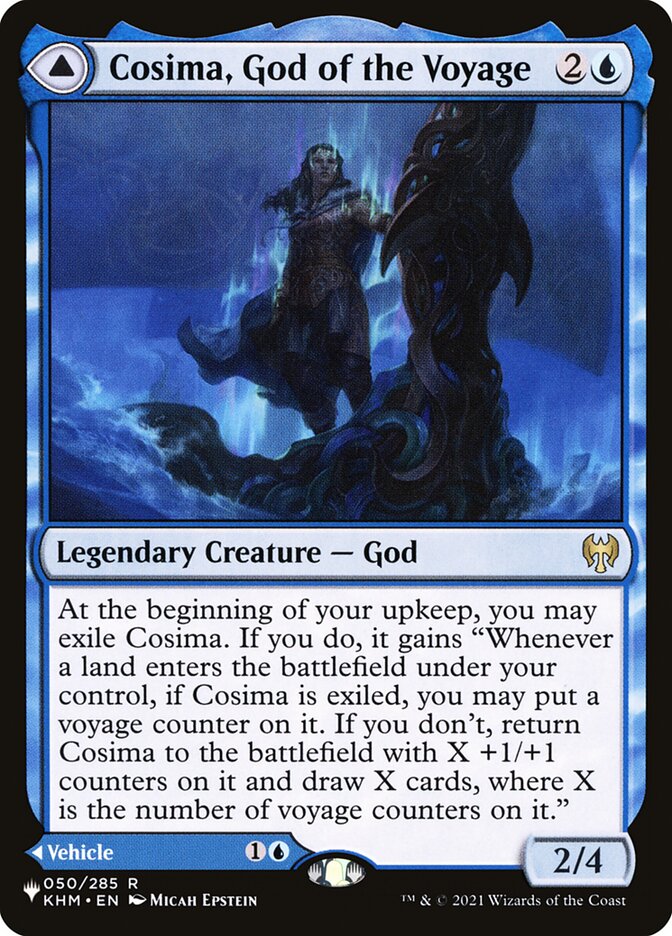 Cosima, God of the Voyage // The Omenkeel (KHM-50) - The List (PLST)